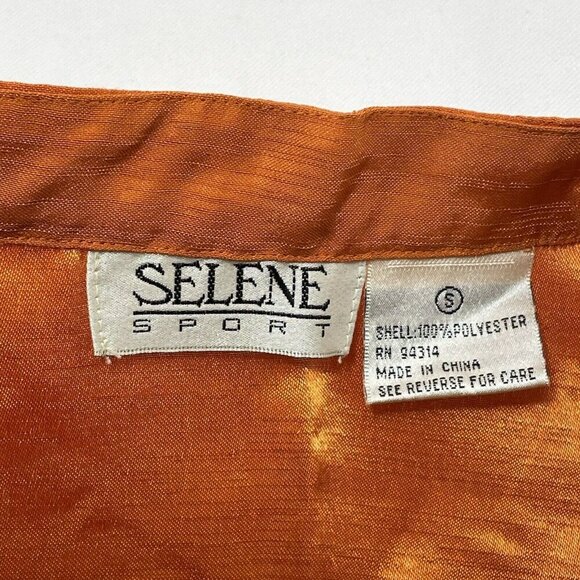 Selene Blouse Sleeveless Women Size S Vneck Embroidery Retro Elegant Casual Work - Picture 8 of 10